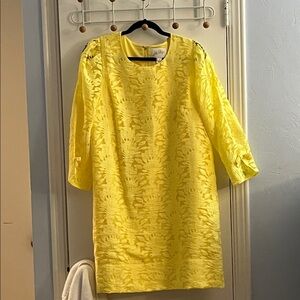 Lilly Pulitzer Sunny Yellow Floral Dress